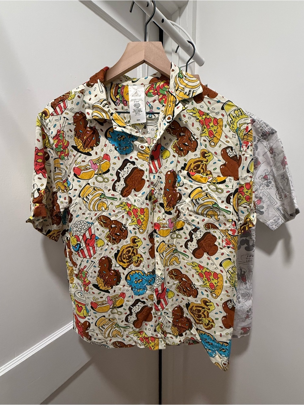 Disney “Snacks” Button-up